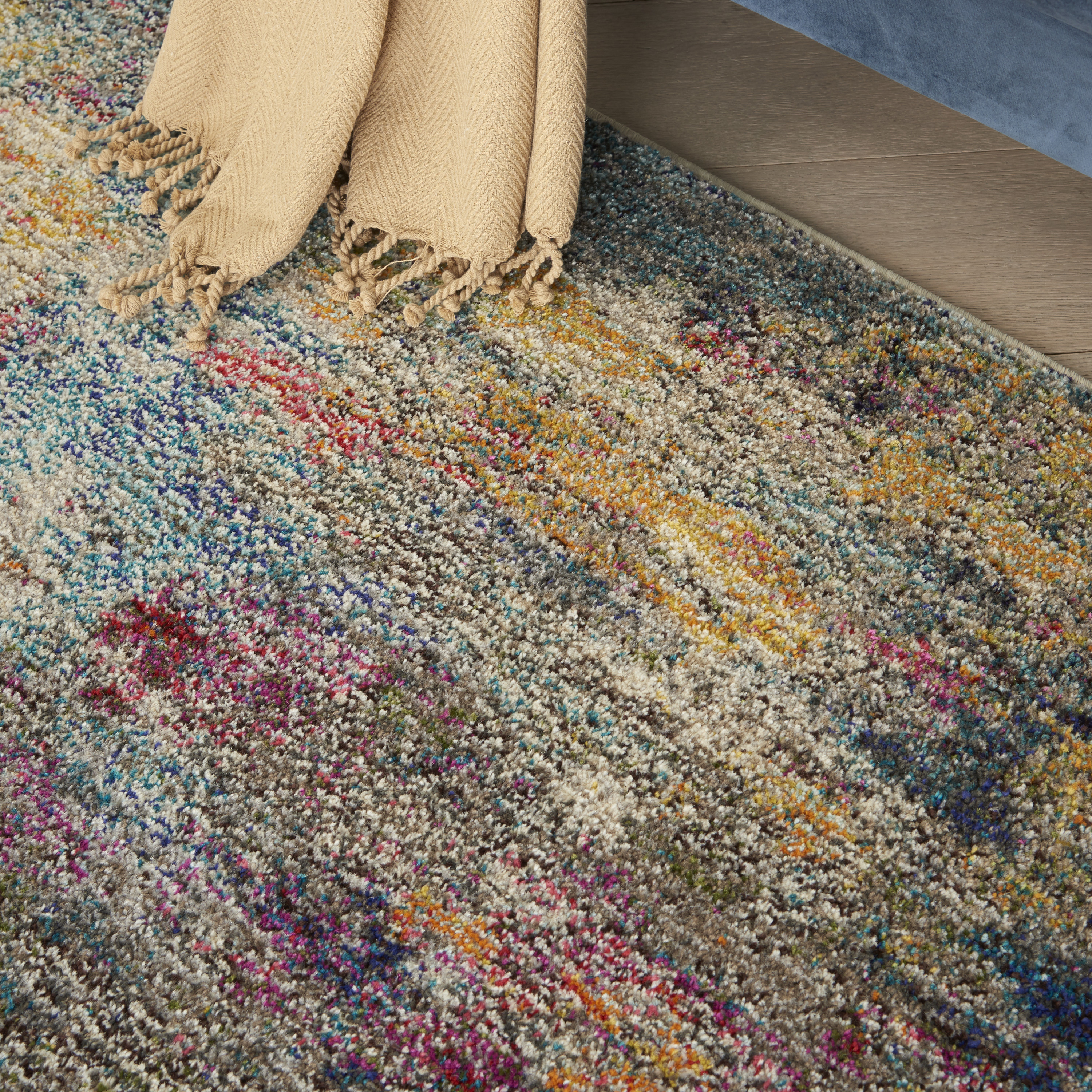 Nourison Celestial 3'11" x 5'11" Multicolor Modern Indoor Rug