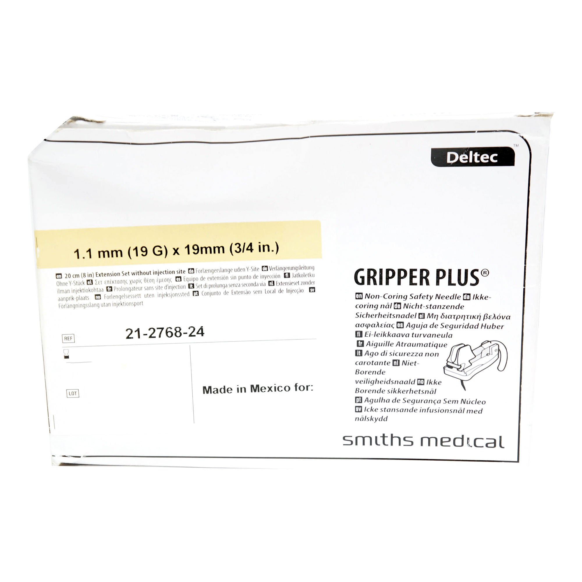 Gripper® Plus Huber Infusion Set