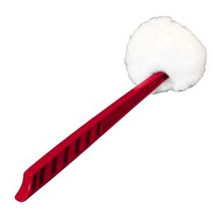 Impact, 5.75in, Deluxe Toilet Bowl Mop, Red, Polypropylene Bristles, Red