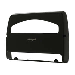Georgia Pacific, Safe-T-Gard, Half-Fold Toilet Seat Cover Dispenser, Black
