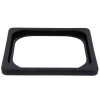 Sixth-size high-temperature silicone pan band in black