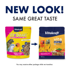Image of Vitakraft Vita Smart Small Parrot Food, 4 lb