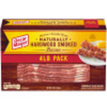 Oscar Mayer Naturally Hardwood Smoked Bacon 4 - 1 lb Boxes