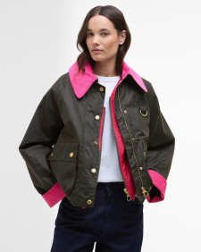 Icons Spey Waxed Jacket Olive/Classic
