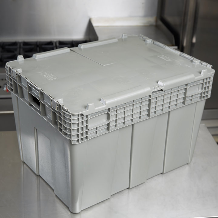 Tote ‘N Store™ chafer box in gray