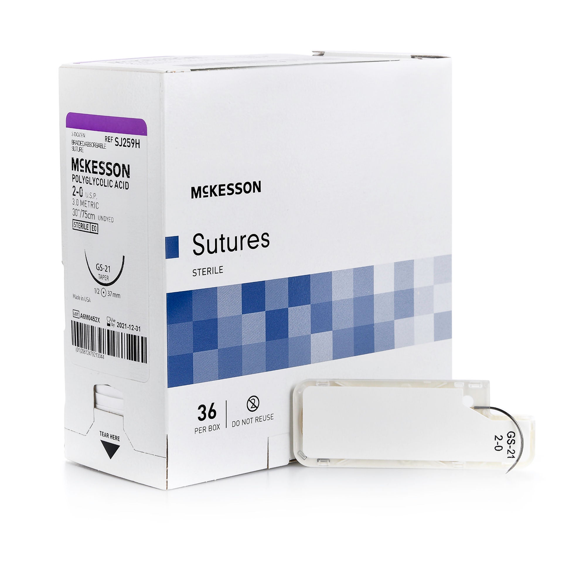 McKesson Suture with GS-21 Needle