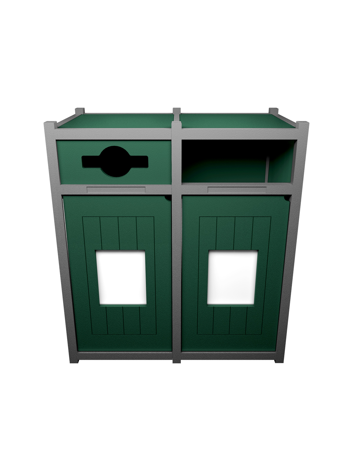VISION – Double – Unit – Mixed-Full – Grey-Green