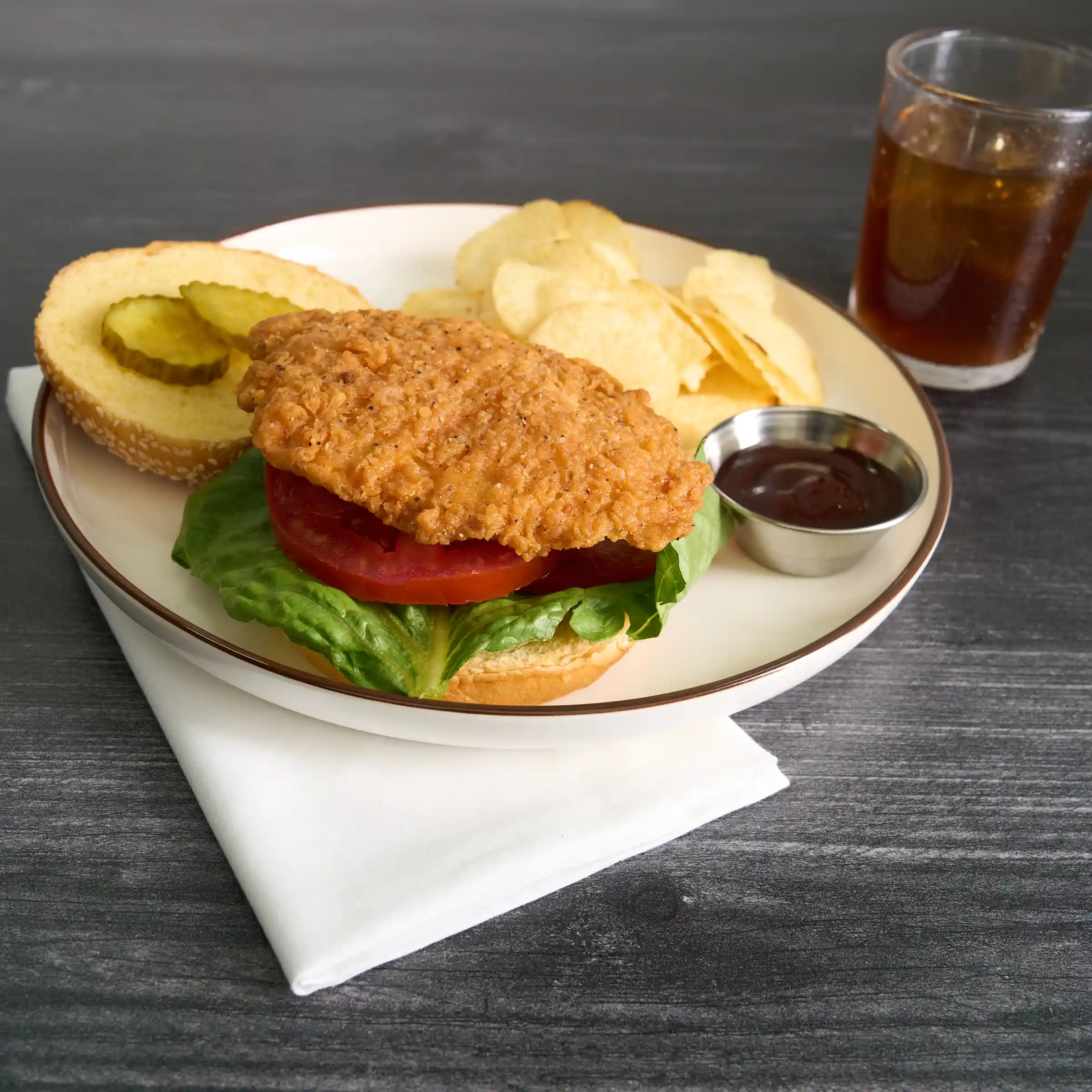 Tyson Red Label® Uncooked Breaded Hot & Spicy Chicken Breast Filets, 4 oz. _image_01