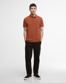 Essential Polo Shirt Dark Ginger