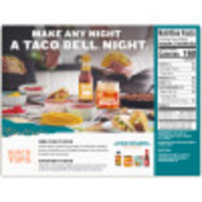 Taco Bell Crunchy Taco Shells 12 count Box - My Food and Family