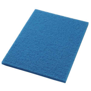 Americo,  Cleaner Rectangular Floor Pad, 14"x28, Blue