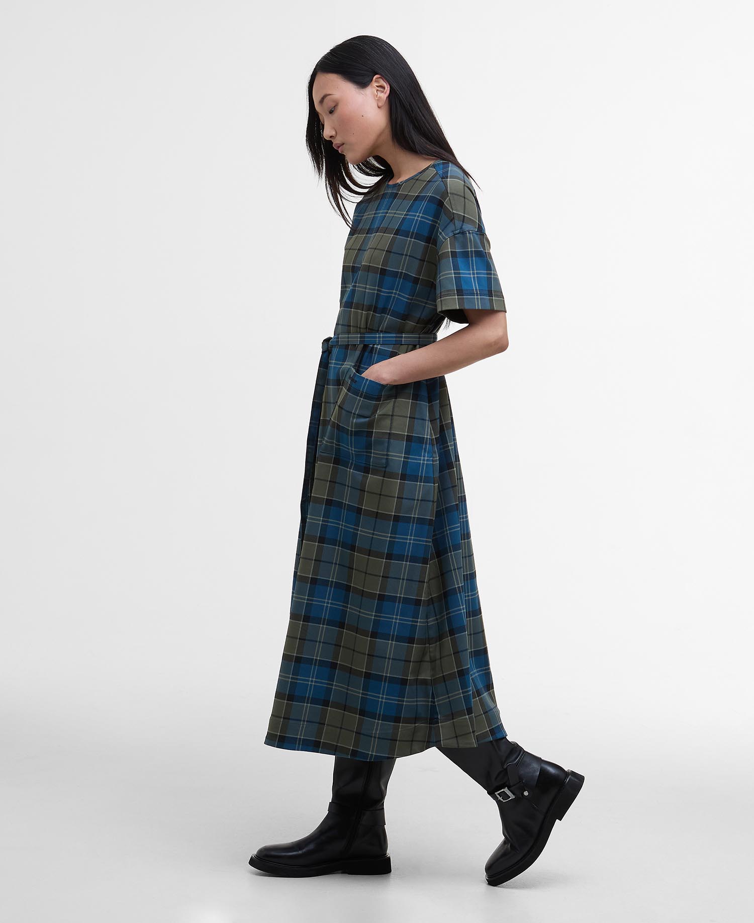 Matilda Tartan Maxi Dress image number 1