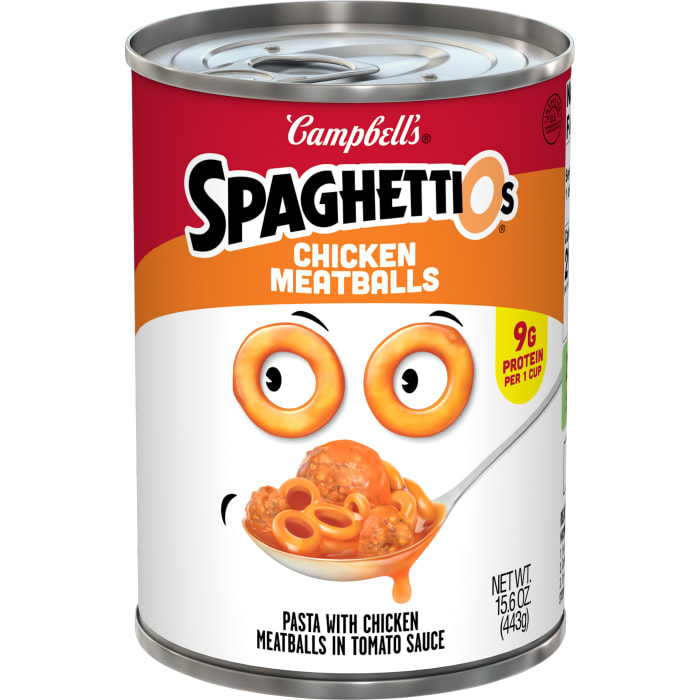 SpaghettiOs® with Chicken Meatballs