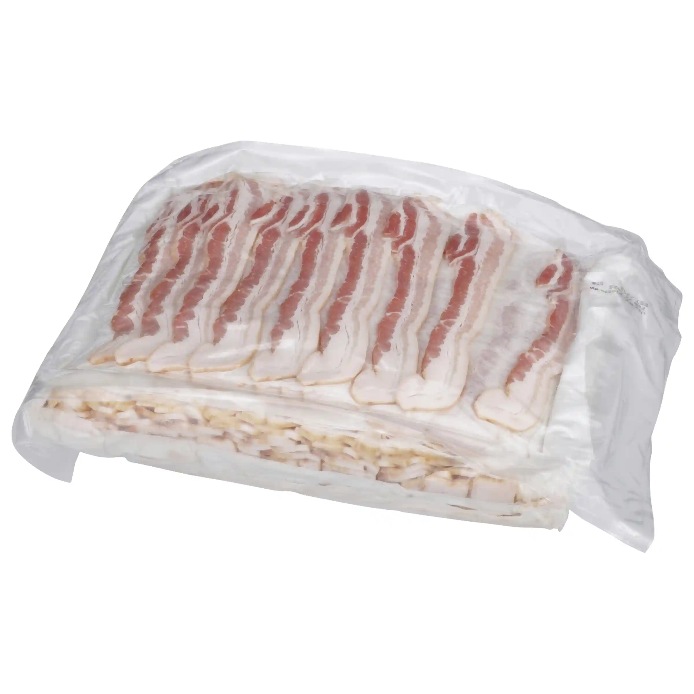 Wright® Brand Naturally Hickory Smoked Thick Sliced Bacon, Flat-Pack®, 15 Lbs, 10-14 Slices per Pound, Gas Flushed_image_3