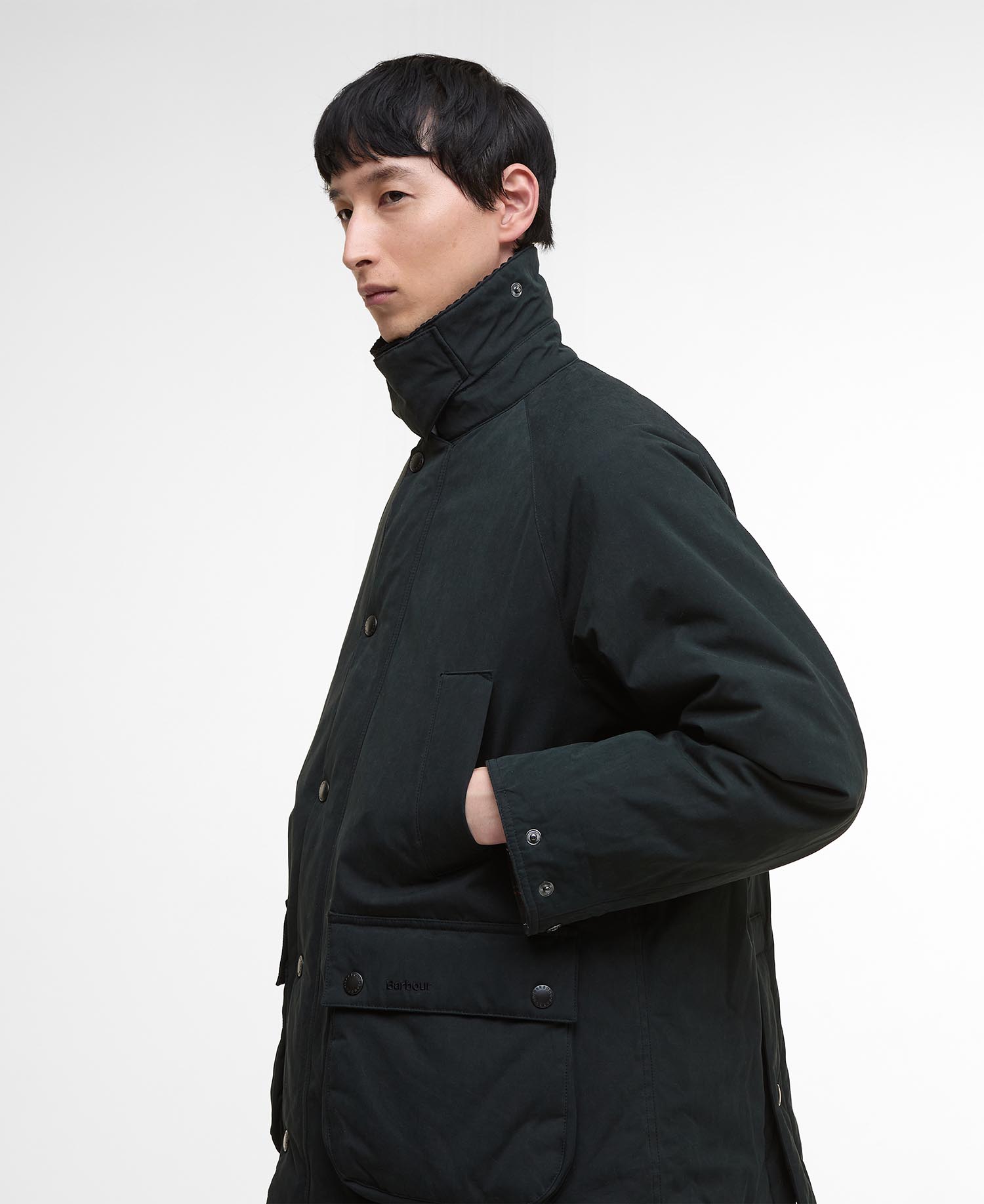 Oversized Bedale Padded Casual Jacket image number 5