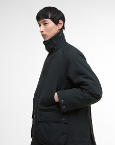 Oversized Bedale Padded Casual Jacket 