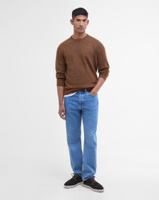 Essential Crew-Neck Jumper Bracken