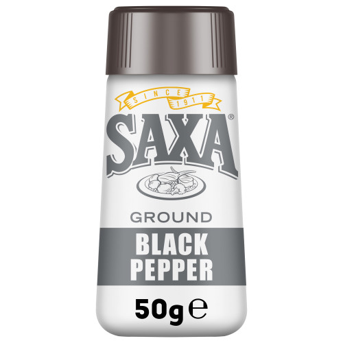  Saxa® Ground Black Pepper 50g 