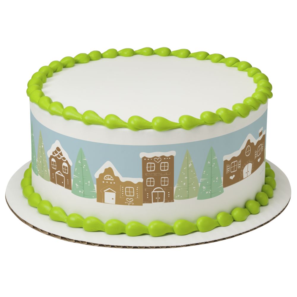 Image Cake Gingerbread Houses