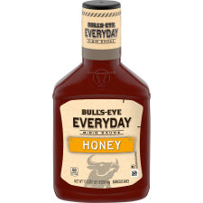 Bull's-Eye Everyday Honey BBQ Sauce, 17.5 oz Bottle