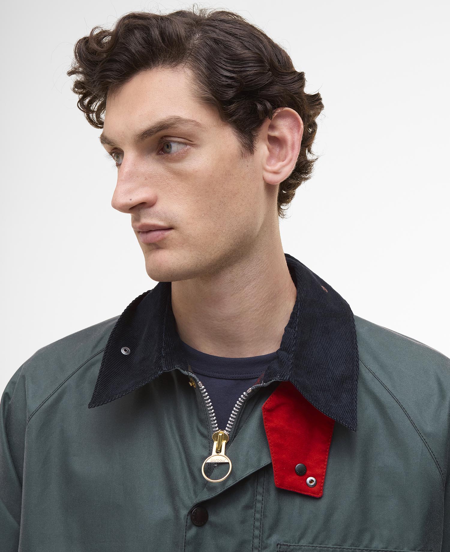 Paul Smith loves Barbour Transport Waxed Jacket image number 9