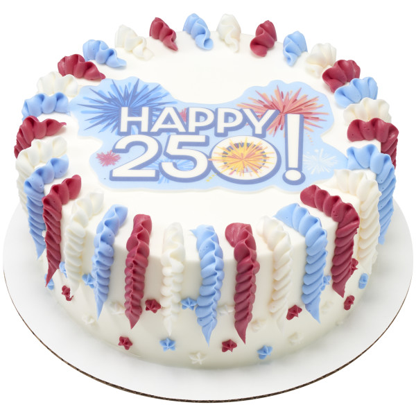 Party in the USA Medallions Made Simply™ SugarStyle® Edible Decorations