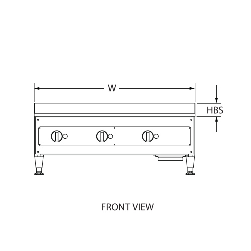 Engineering front view