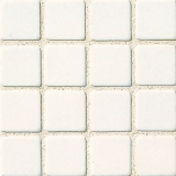 Polycon White 1×1 Mosaic