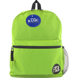 16" Lime Green Basic Collection Backpack