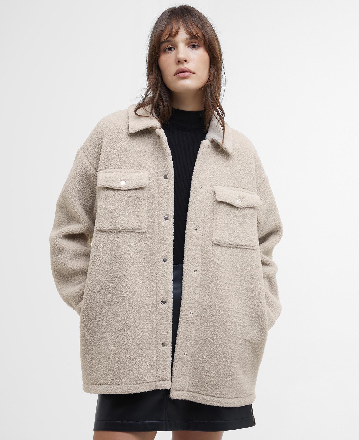 Peyton Fleece Overshirt image number 0