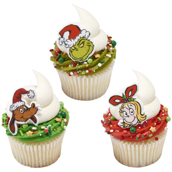 How The Grinch Stole Christmas Assortment Cupcake Rings