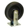Special Made, 8" Rigid Plate Caster for Rubbermaid Platform Truck (NO HARDWARE)