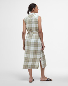 Agnes Midi Dress Rosemary Tartan