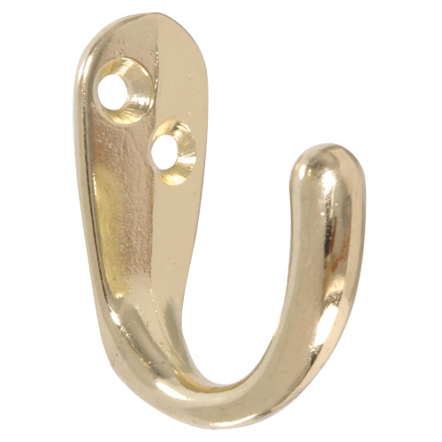 Hardware Essentials Clothes Hooks Brass
