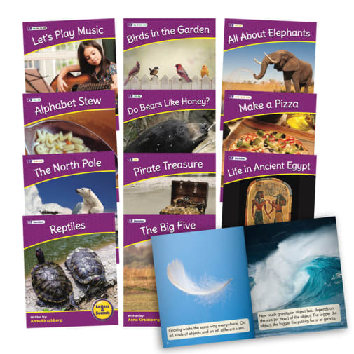 Decodable Readers: Letters & Sounds Phase 5 Set 2 Non-Fiction