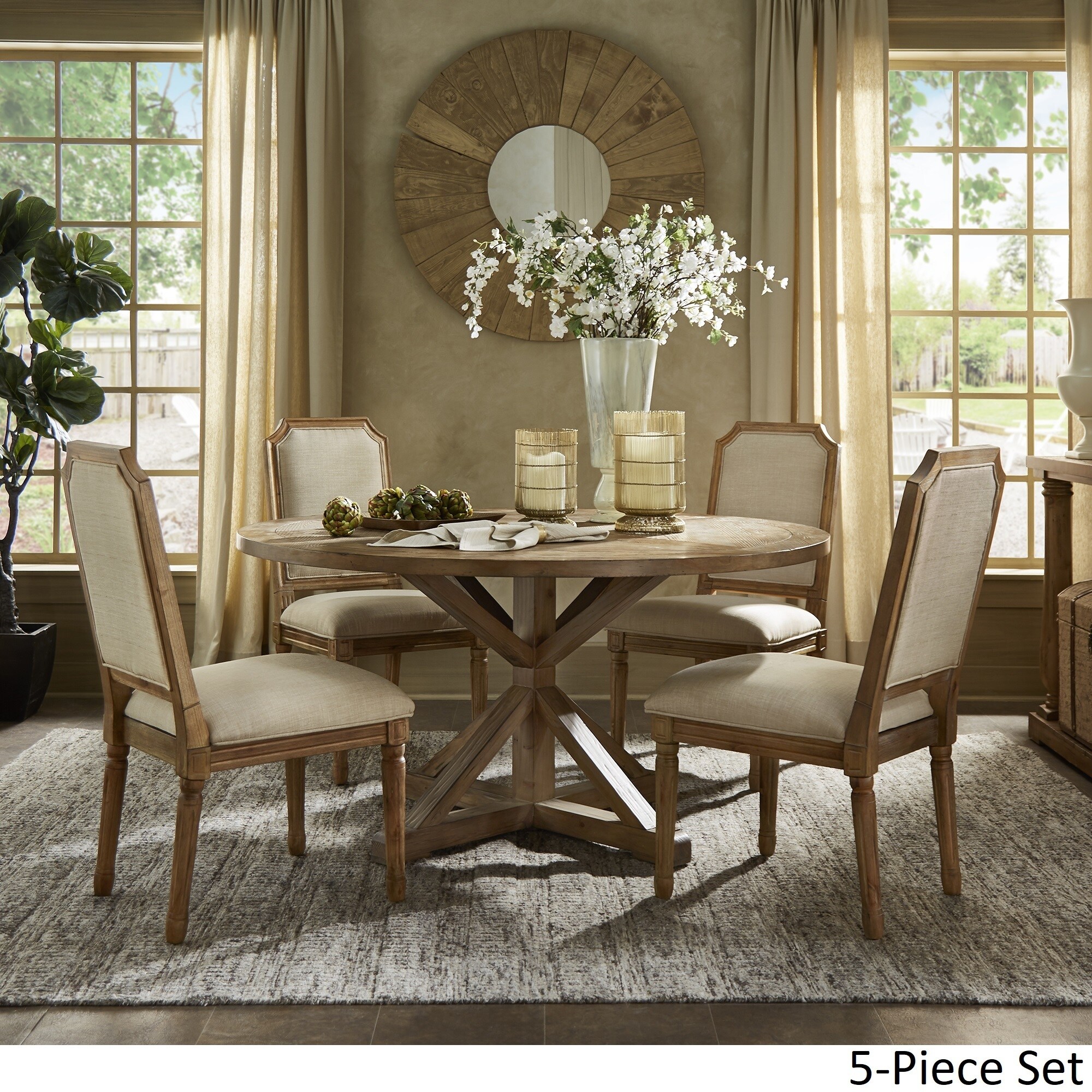 Round 5-Piece Dining Set