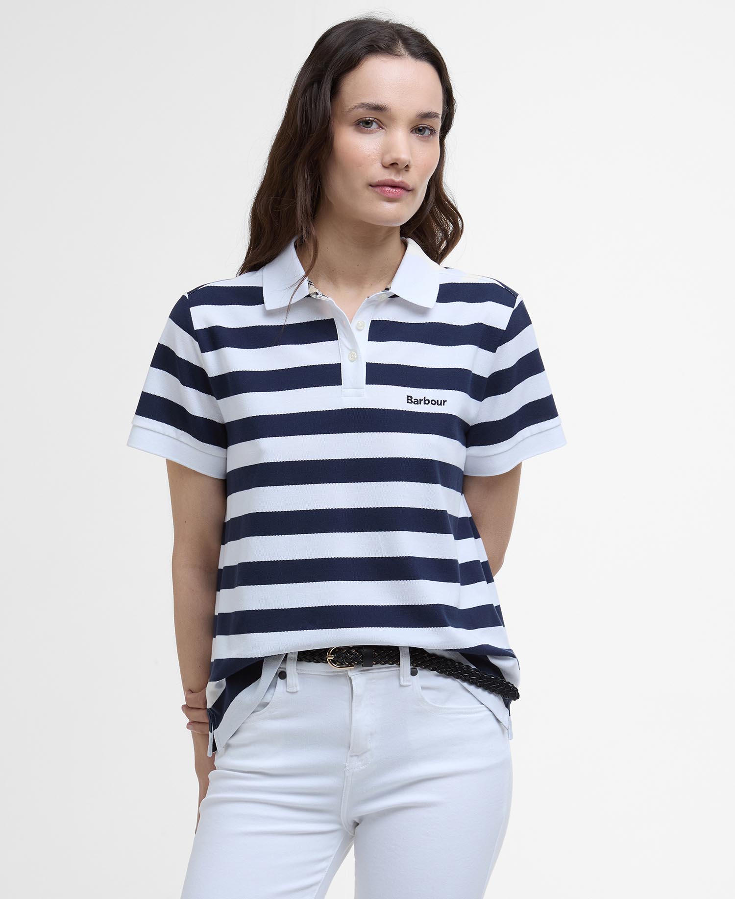 Ashbourne Striped Polo Shirt image number 0