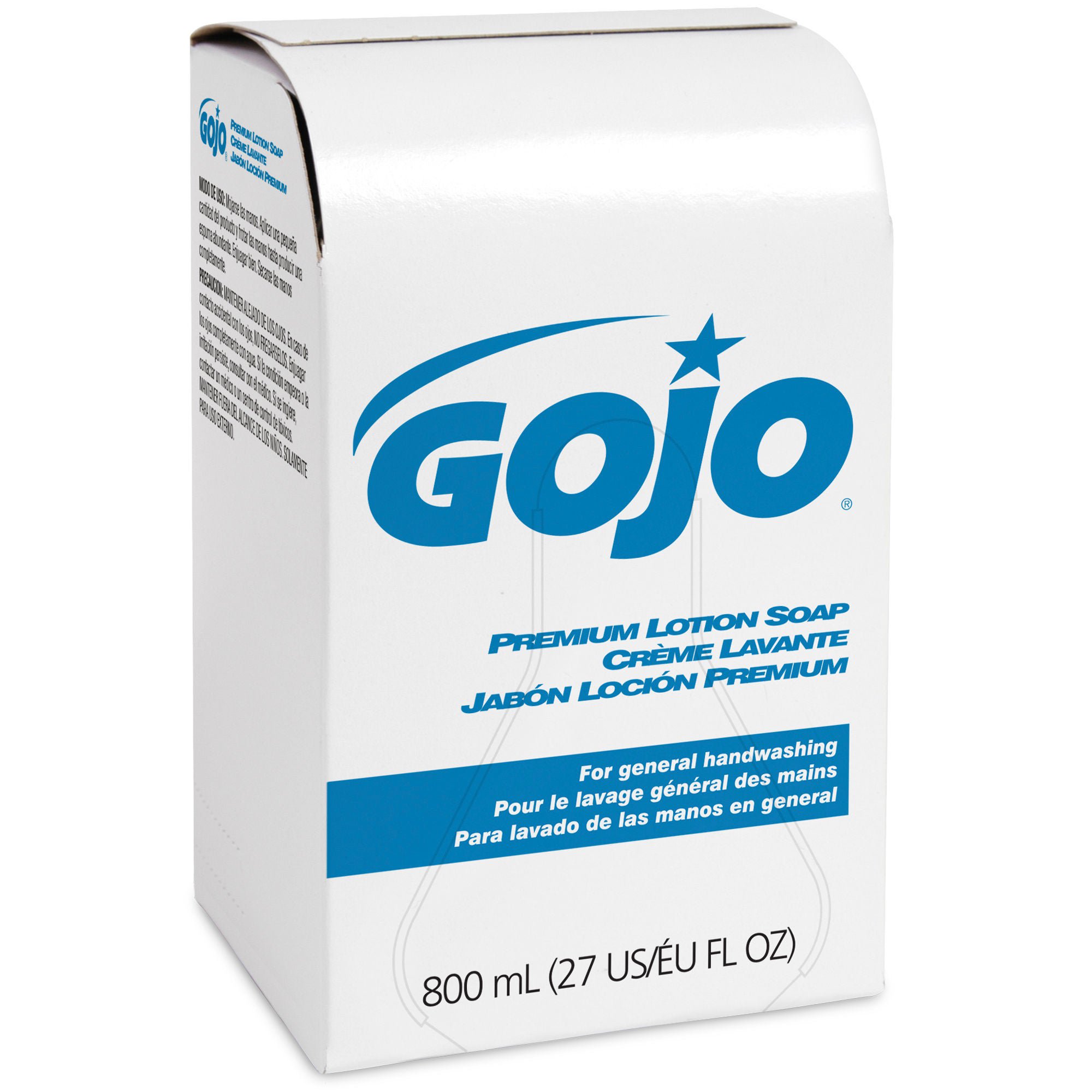 GOJO SOAP, LOTION PREMIUM BAG-N-BOX800ML (12/CS)