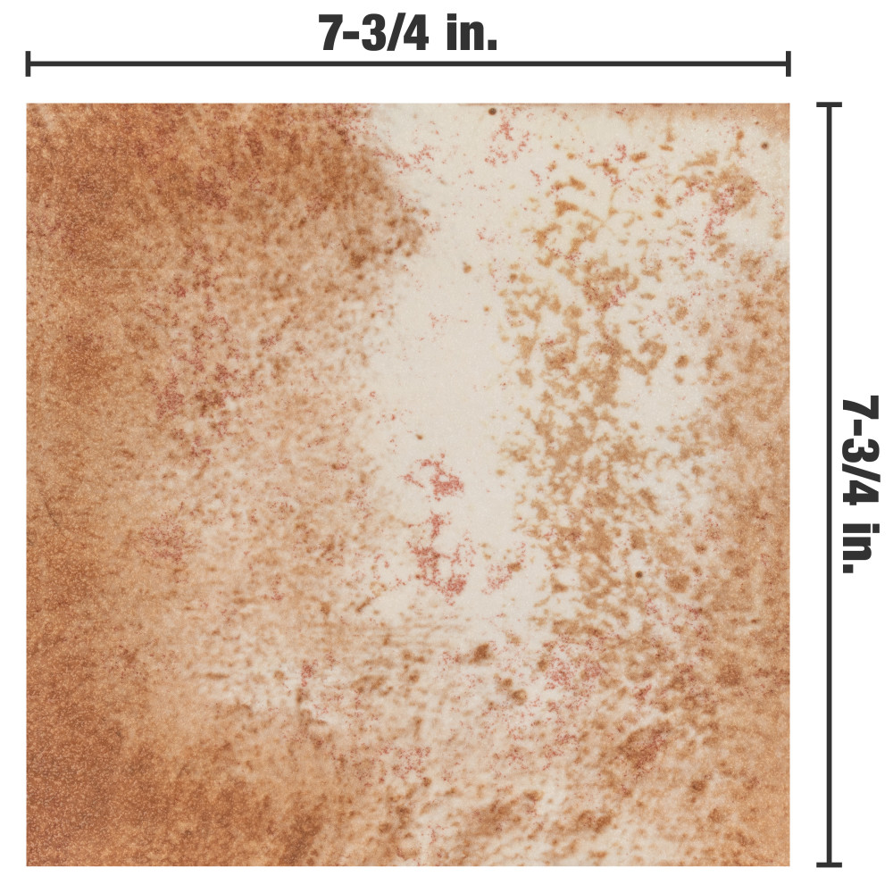 True 7-3/4 in. x 7-3/4 in. Ceramic Floor and Wall Tile
