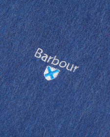 Plain Lambswool Scarf True Navy