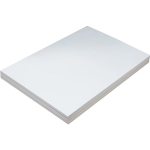 Heavyweight Tagboard, White, 12" x 18", 100 Sheets