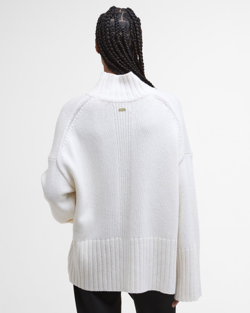Serena High-Neck Jumper Cloud