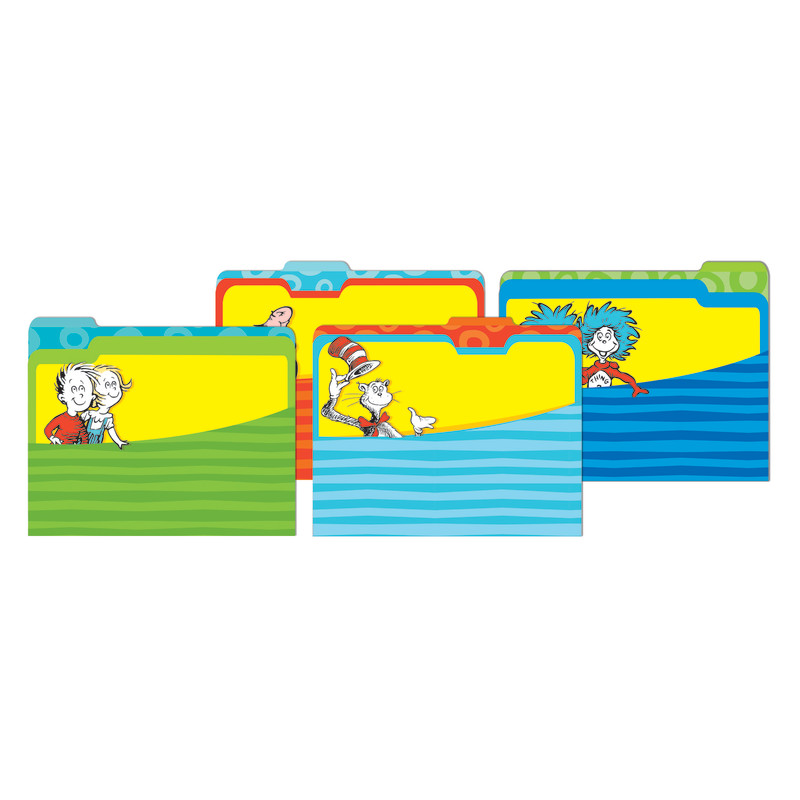 Dr. Seuss™ Classic File Folders, Pack of 4