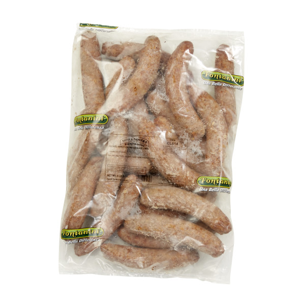 FONTANINI(r) Sweet Italian Sausage Links, Cooked, 4 Links/1 lb, 2/6 lb . C1CB - Front Center Inner Pack (Hi Res)