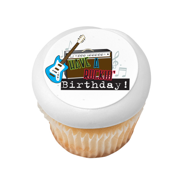 Rockin' Birthday PhotoCake® Edible Image®
