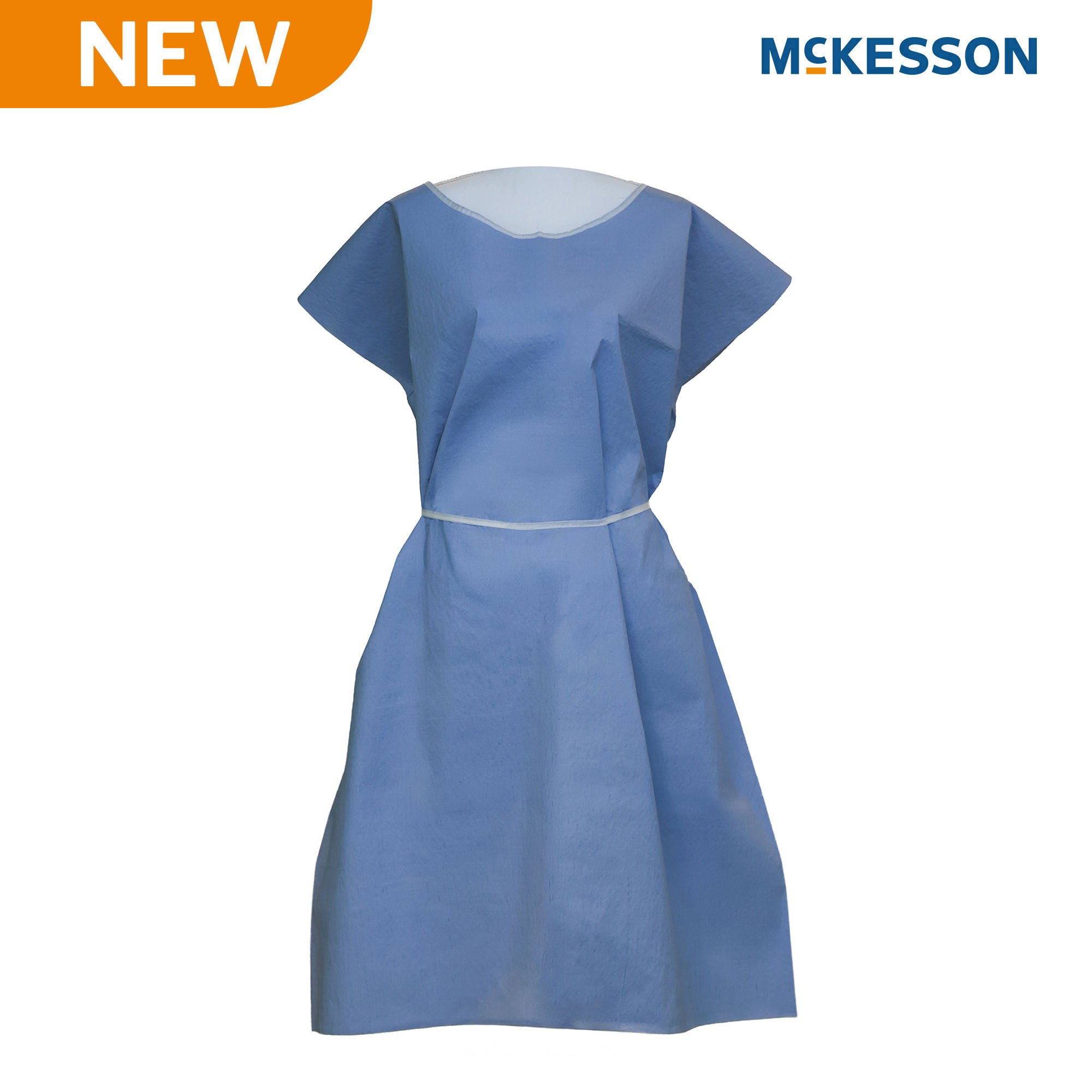 McKesson SMS Fluid Resistant Exam Gown, 3X-Large