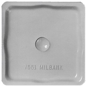 Hub Closing Plate Small Aluminum With Stainless Steel Bolt