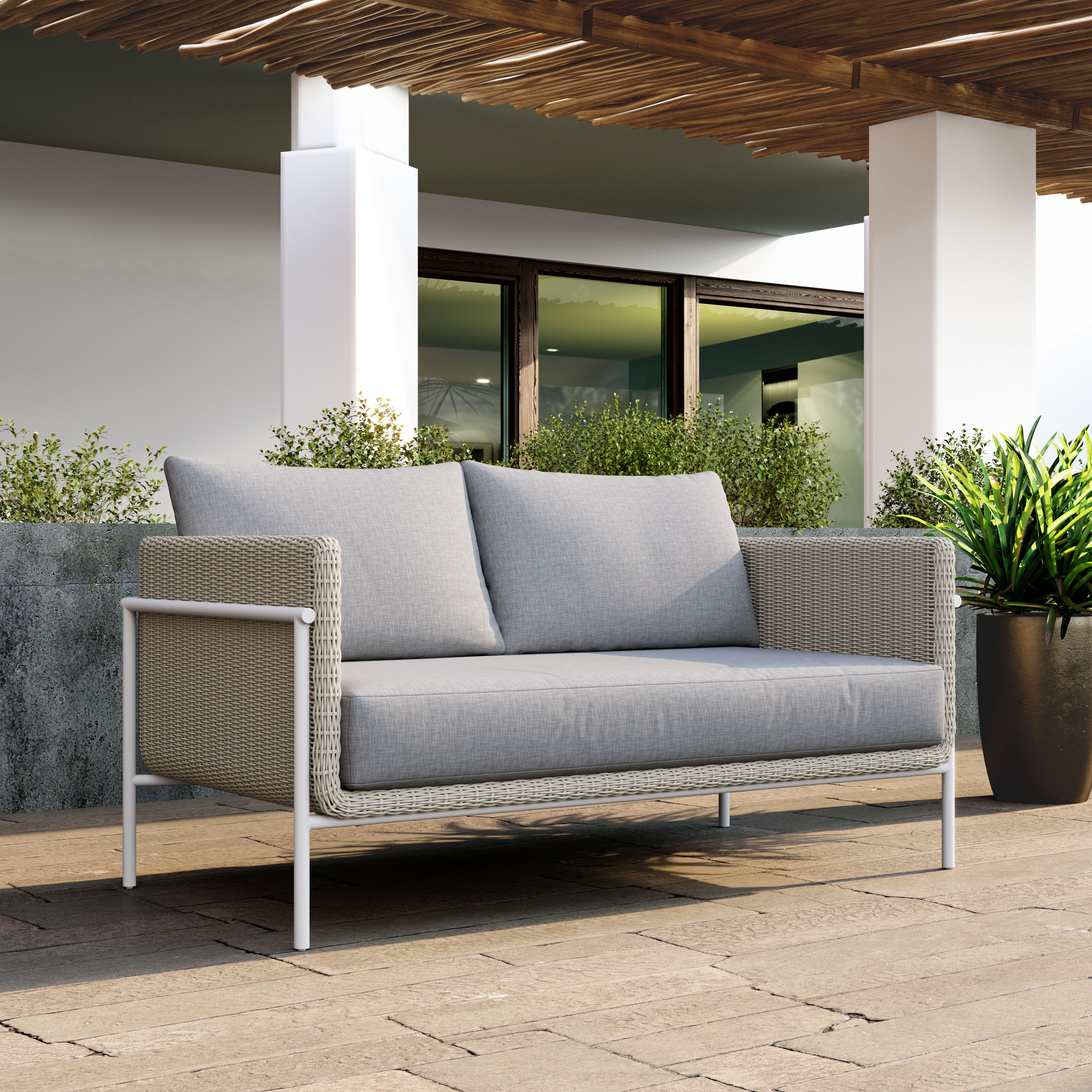 Frais Loveseat Gray product image