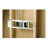 Telescoping Between Stud Rigid Box Support For 16 to 24 in., Stud Spacing and 4 or 4 11/16 in. Square Box, Pre-Galvanized Steel