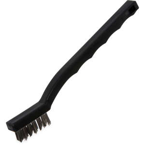 Carlisle, Flo-Pac®, Utility Brush with Crimped Bristles, 1.7in, Steel, Black